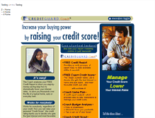 Tablet Screenshot of creditguardcoach.com